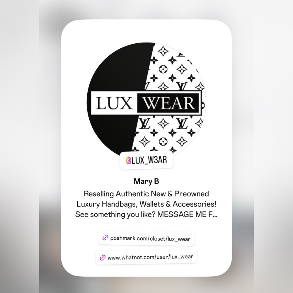 Follow iG 👉🏻LUX_W3AR For New Arrivals! 🛍️ - Picture 3 of 4